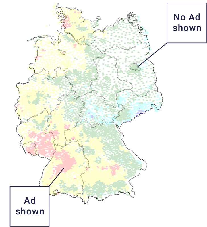 Produkt Wetter Index Ausspielung Deutschlandkarte