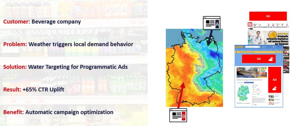 weather targeting use case